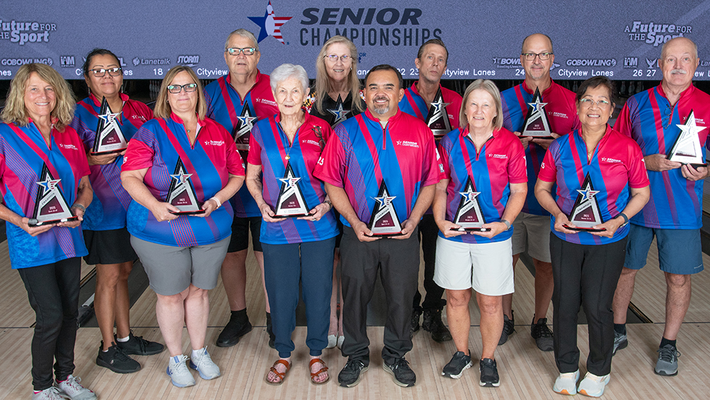Champions at the 2025 USBC Senior Championships